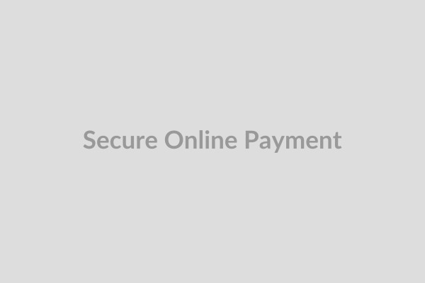 A secure payment gateway logo displayed on an online shop checkout page.