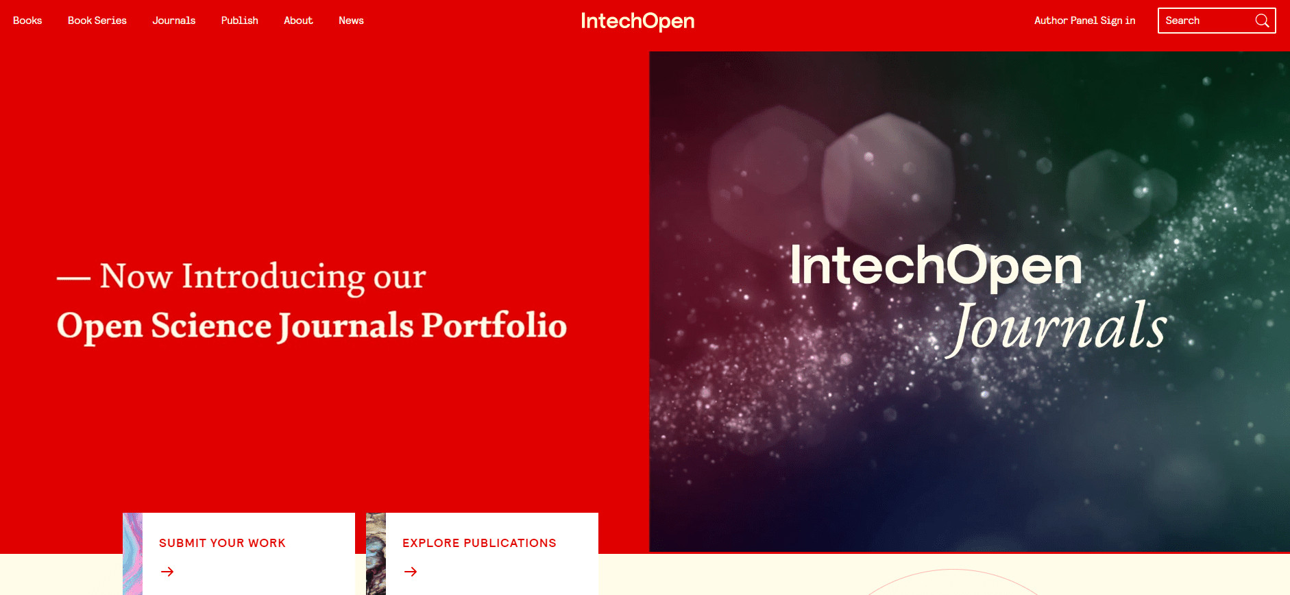 A logo for IntechOpen website, featuring the text &quot;intechopen.com&quot; and a stylized atom symbol.
