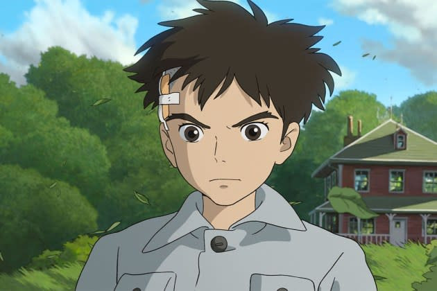 Studio Ghibli's The Boy and the Heron movie poster